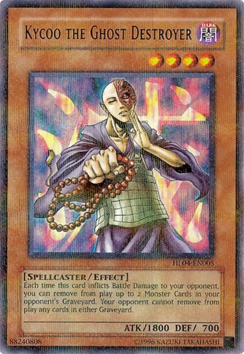 Kycoo the Ghost Destroyer HL04-EN005 Yu-Gi-Oh card from Hobby League 4