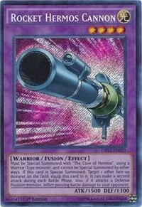 Rocket Hermos Cannon DRL2-EN010 Yu-Gi-Oh card from Dragons of Legend 2