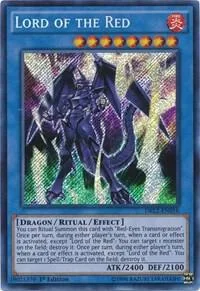 Lord of the Red DRL2-EN016 Yu-Gi-Oh card from Dragons of Legend 2