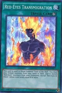 Red-Eyes Transmigration DRL2-EN017 Yu-Gi-Oh card from Dragons of Legend 2