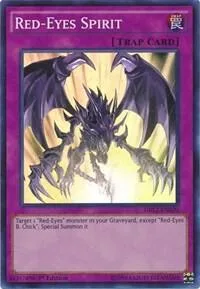 Red-Eyes Spirit DRL2-EN020 Yu-Gi-Oh card from Dragons of Legend 2