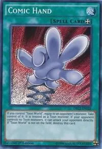 Comic Hand DRL2-EN026 Yu-Gi-Oh card from Dragons of Legend 2