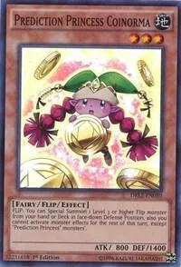 Prediction Princess Coinorma DRL2-EN030 Yu-Gi-Oh card from Dragons of Legend 2