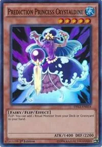 Prediction Princess Crystaldine DRL2-EN034 Yu-Gi-Oh card from Dragons of Legend 2