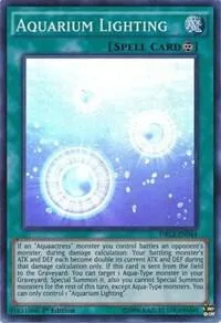 Aquarium Lighting DRL2-EN044 Yu-Gi-Oh card from Dragons of Legend 2