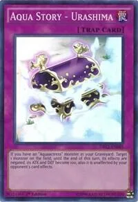 Aqua Story - Urashima DRL2-EN045 Yu-Gi-Oh card from Dragons of Legend 2
