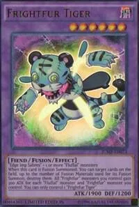 Frightfur Tiger JUMP-EN073 Yu-Gi-Oh card from Shonen Jump Magazine Promos