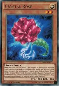 Crystal Rose CORE-EN012 1st Edition Yu-Gi-Oh card from Clash of Rebellions