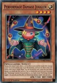 Performage Damage Juggler CORE-EN015 Yu-Gi-Oh card from Clash of Rebellions