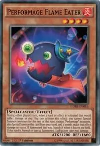 Performage Flame Eater CORE-EN016 1st Edition Yu-Gi-Oh card from Clash of Rebellions