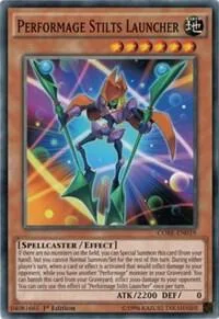 Performage Stilts Launcher CORE-EN019 Unlimited Yu-Gi-Oh card from Clash of Rebellions