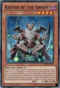 Keeper of the Shrine CORE-EN024 Unlimited Yu-Gi-Oh card from Clash of Rebellions