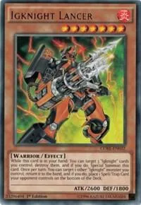 Igknight Lancer CORE-EN032 Yu-Gi-Oh card from Clash of Rebellions