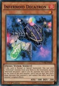 Infernoid Decatron CORE-EN039 Unlimited Yu-Gi-Oh card from Clash of Rebellions