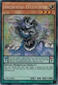 Archfiend Eccentrick CORE-EN042 Unlimited Yu-Gi-Oh card from Clash of Rebellions
