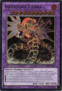 Infernoid Tierra Ultimate Rare CORE-EN049 Unlimited Yu-Gi-Oh card from Clash of Rebellions