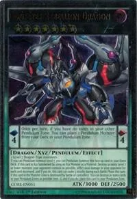 Odd-Eyes Rebellion Dragon Ultimate Rare CORE-EN051 Unlimited Yu-Gi-Oh card from Clash of Rebellions