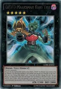 D/D/D Marksman King Tell CORE-EN052 1st Edition Yu-Gi-Oh card from Clash of Rebellions