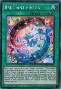 Brilliant Fusion CORE-EN056 Unlimited Yu-Gi-Oh card from Clash of Rebellions