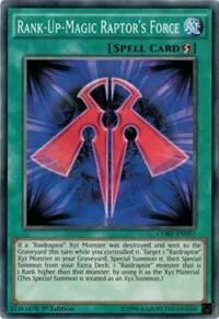 Rank-Up-Magic Raptor's Force CORE-EN057 1st Edition Yu-Gi-Oh card from Clash of Rebellions