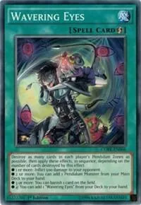 Wavering Eyes CORE-EN066 1st Edition Yu-Gi-Oh card from Clash of Rebellions