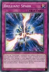 Brilliant Spark CORE-EN068 1st Edition Yu-Gi-Oh card from Clash of Rebellions