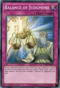 Balance of Judgment CORE-EN078 1st Edition Yu-Gi-Oh card from Clash of Rebellions
