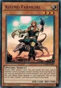 Kozmo Farmgirl CORE-EN082 Unlimited Yu-Gi-Oh card from Clash of Rebellions