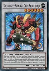 Superheavy Samurai Ogre Shutendoji CORE-EN094 Unlimited Yu-Gi-Oh card from Clash of Rebellions