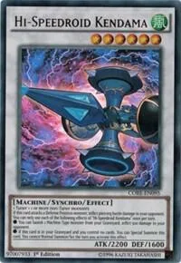 Hi-Speedroid Kendama CORE-EN095 1st Edition Yu-Gi-Oh card from Clash of Rebellions