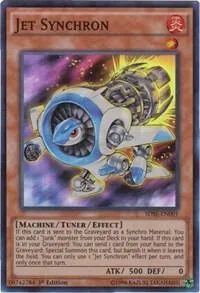 Jet Synchron SDSE-EN001 Yu-Gi-Oh card from Structure Deck: Synchron Extreme