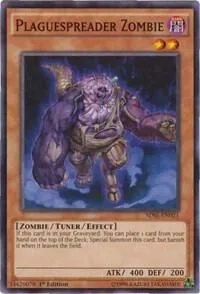 Plaguespreader Zombie SDSE-EN021 Yu-Gi-Oh card from Structure Deck: Synchron Extreme