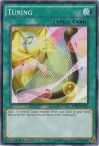 Tuning SDSE-EN027 Yu-Gi-Oh card from Structure Deck: Synchron Extreme