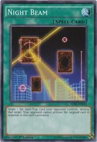 Night Beam SDSE-EN032 Yu-Gi-Oh card from Structure Deck: Synchron Extreme