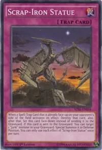 Scrap-Iron Statue SDSE-EN034 Yu-Gi-Oh card from Structure Deck: Synchron Extreme