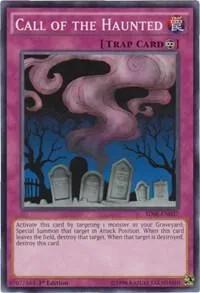 Call of the Haunted SDSE-EN037 Yu-Gi-Oh card from Structure Deck: Synchron Extreme