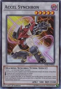 Accel Synchron SDSE-EN042 Yu-Gi-Oh card from Structure Deck: Synchron Extreme