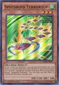 Speedroid Terrortop HSRD-EN001 Yu-Gi-Oh card from High-Speed Riders