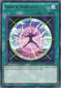 Shock Surprise HSRD-EN012 Yu-Gi-Oh card from High-Speed Riders