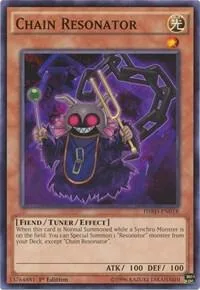 Chain Resonator HSRD-EN018 Yu-Gi-Oh card from High-Speed Riders
