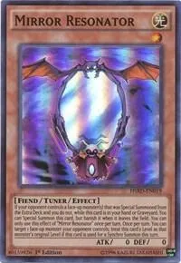 Mirror Resonator HSRD-EN019 Yu-Gi-Oh card from High-Speed Riders