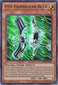 PSY-Framegear Beta HSRD-EN030 Yu-Gi-Oh card from High-Speed Riders