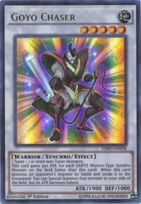 Goyo Chaser HSRD-EN038 Yu-Gi-Oh card from High-Speed Riders