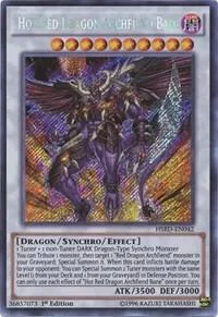 Hot Red Dragon Archfiend Bane HSRD-EN042 Yu-Gi-Oh card from High-Speed Riders