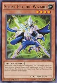Silent Psychic Wizard HSRD-EN048 Yu-Gi-Oh card from High-Speed Riders