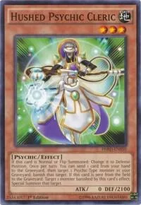 Hushed Psychic Cleric HSRD-EN050 Yu-Gi-Oh card from High-Speed Riders