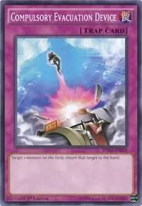 Compulsory Evacuation Device HSRD-EN058 Yu-Gi-Oh card from High-Speed Riders