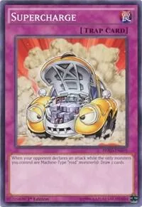 Supercharge HSRD-EN059 Yu-Gi-Oh card from High-Speed Riders