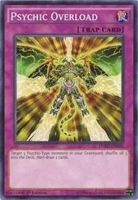 Psychic Overload HSRD-EN060 Yu-Gi-Oh card from High-Speed Riders