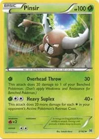 Pinsir #3/162 Reverse Holofoil Pokémon card from XY - BREAKthrough